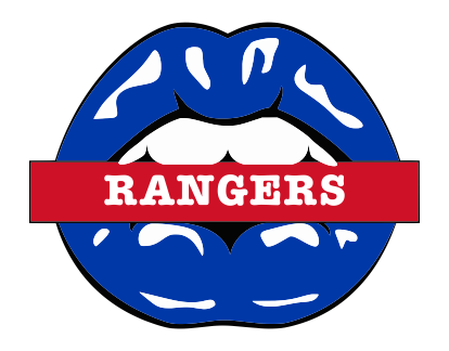 New York Rangers Lips Logo iron on paper